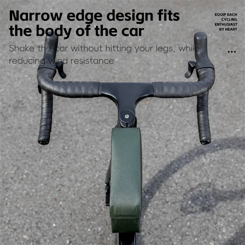 Waterproof Bicycle Top Tube Bag With Bolt and Belt.