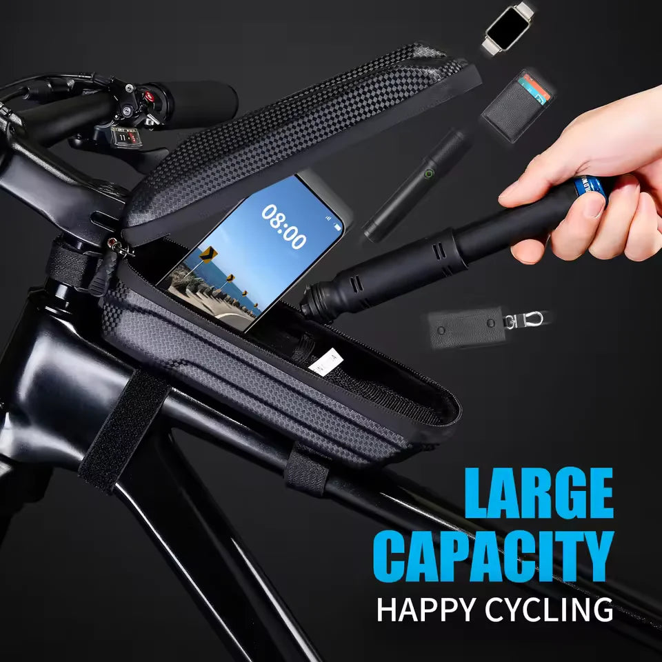 1L EVA Hard Shell Bicycle Bag.