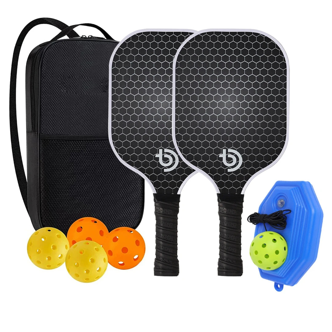Pickleball Paddles Set-Graphite Glass Fiber USAPA Approved.