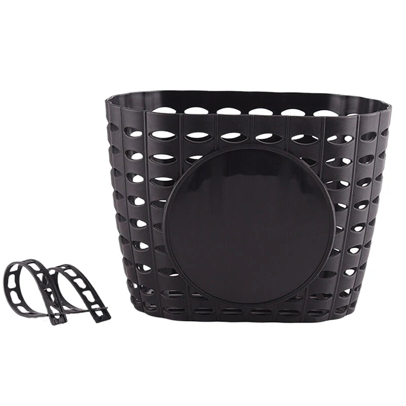 Waterproof Bike Basket Plastic Fastens and Straps.