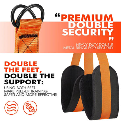 Pull Up Assistance Bands, Heavy Duty Resistance.