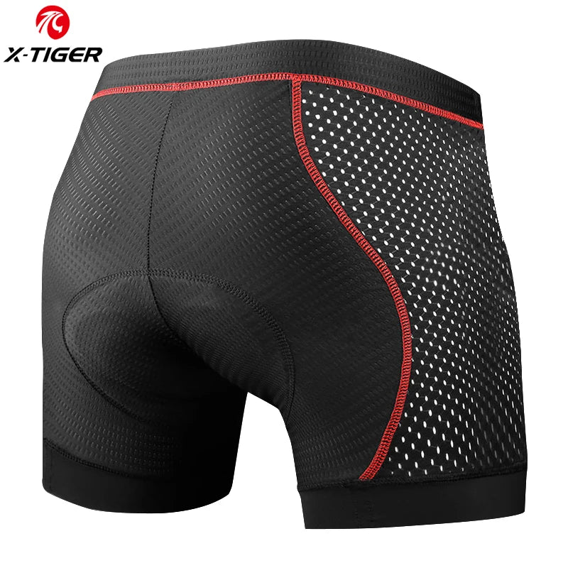 Cushioned Men's Cycling Shorts with 5D Gel
