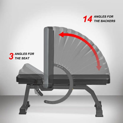 Adjustable Weight Bench Professional Incline or Flat.