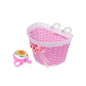 Plastic Children Bicycles Basket And Bell Portable.