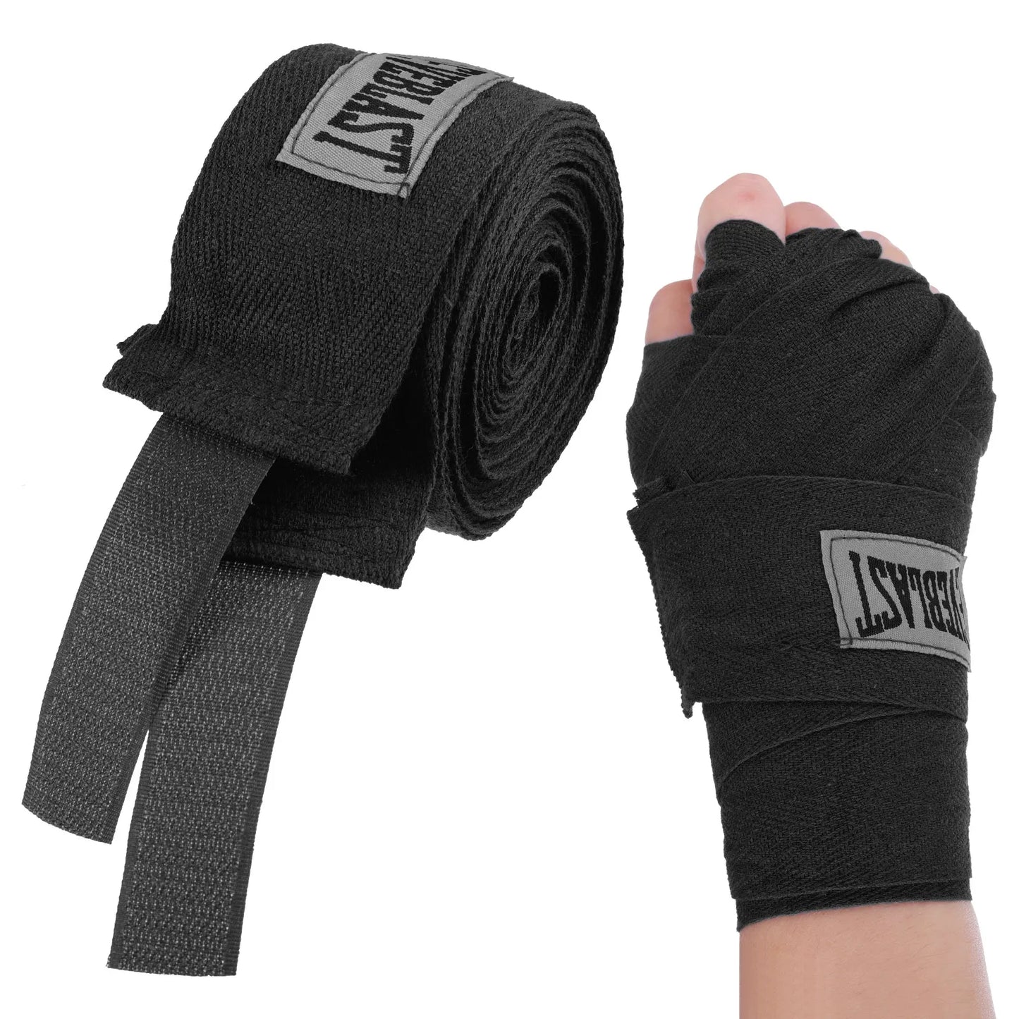 Cotton Boxing Bandages  Soft & Elastic Hand Wraps.