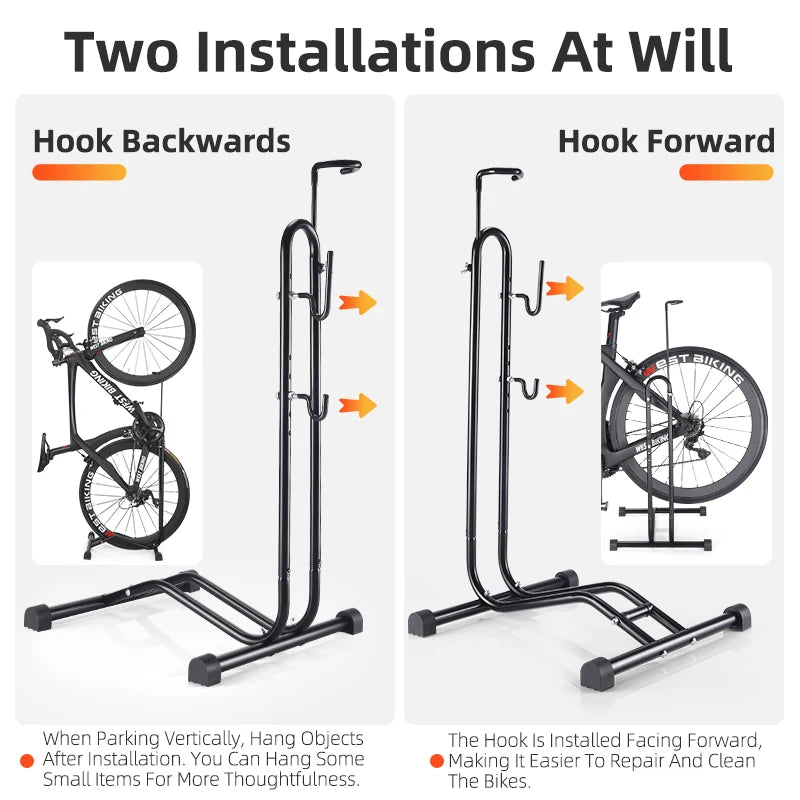 3 In 1 Bicycle Parking Rack Multifunctional.