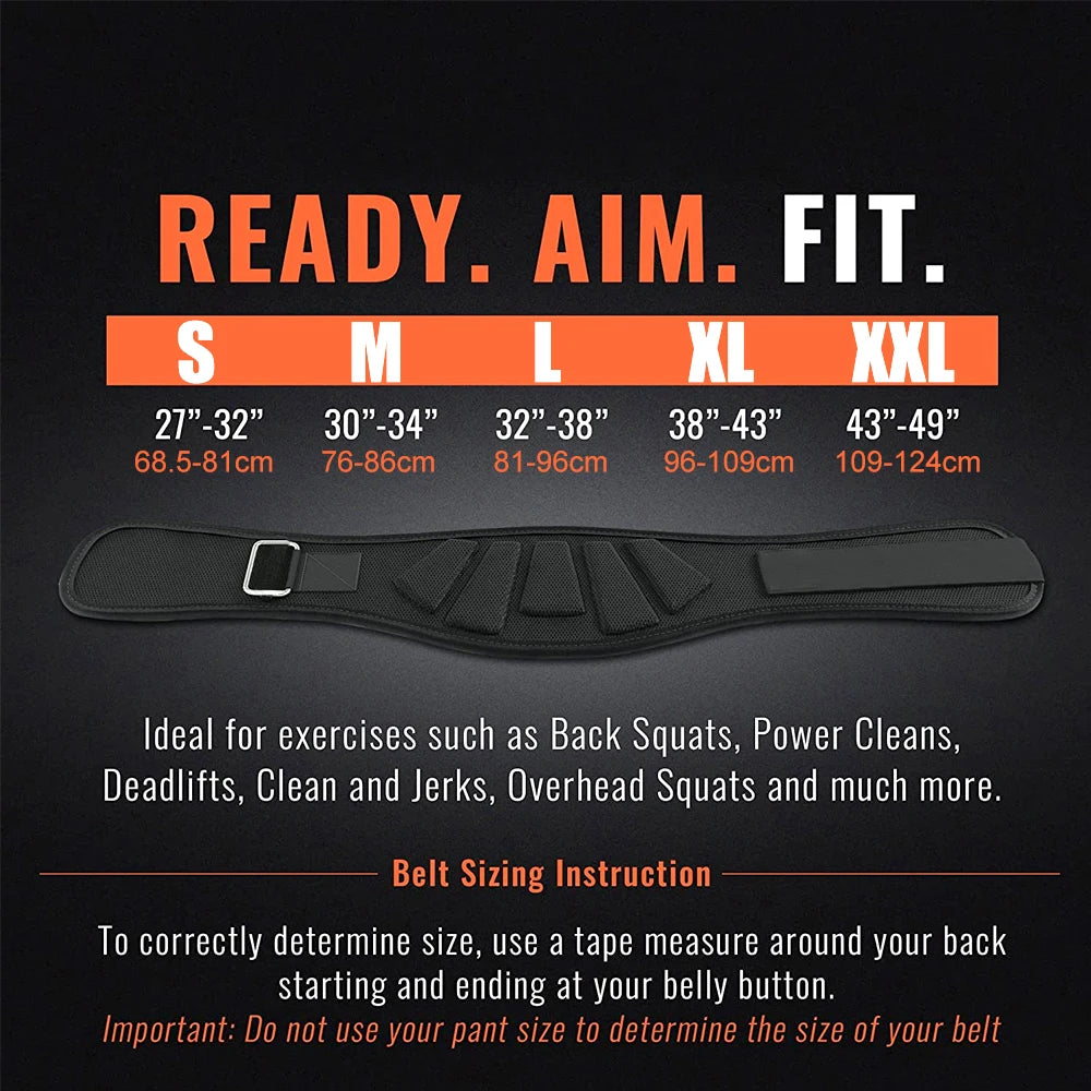 Weight Lifting Belts for Men and Women .