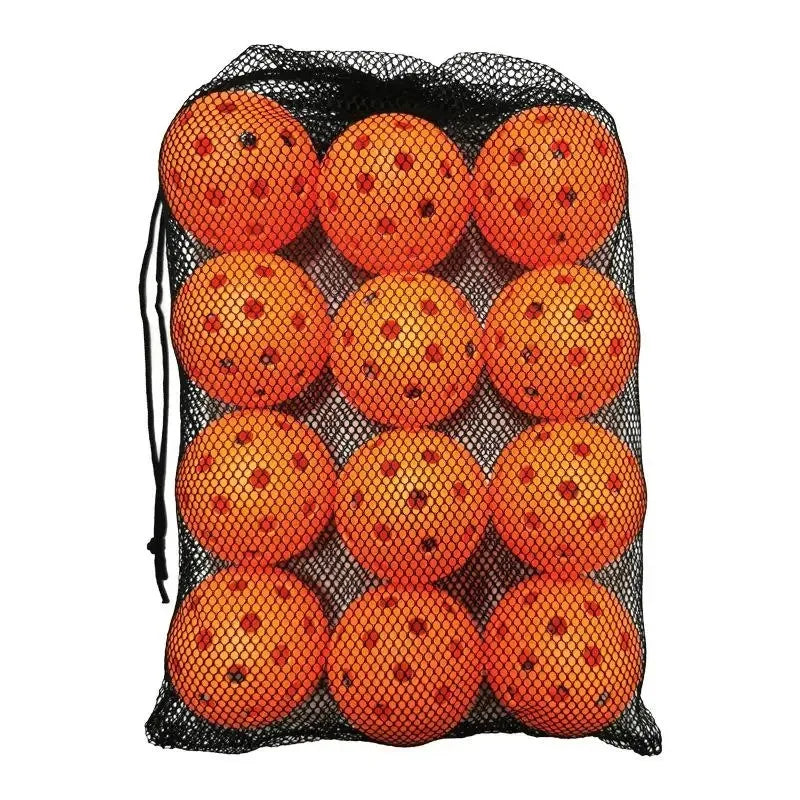 12pcs Pickleball Durable 40 Holes Outdoor Pickleballs.