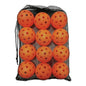 12pcs Pickleball Durable 40 Holes Outdoor Pickleballs.