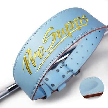 Weight Lifting Leather Belt Body Fitness.