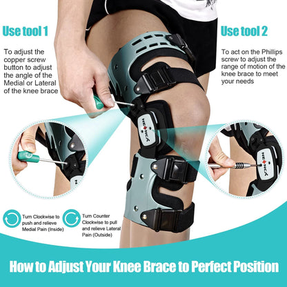 Knee Brace Support for Arthritis Pain.