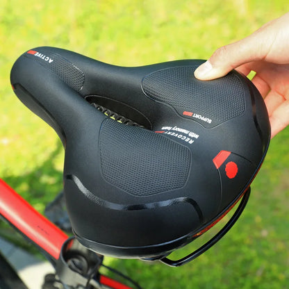 Hollow Breathable Bicycle Saddle Men Women.