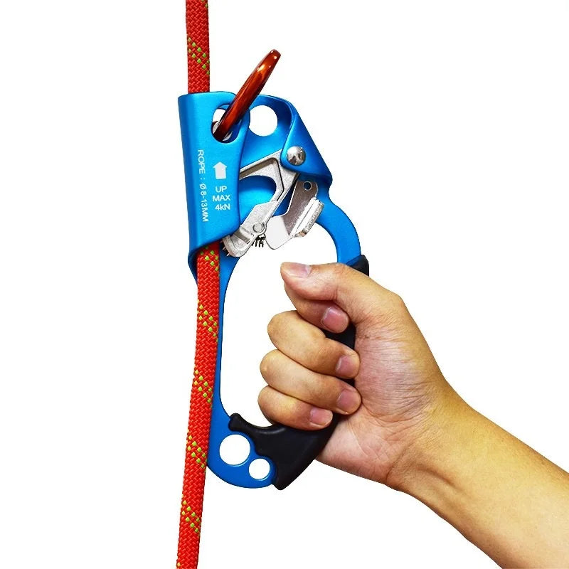 Rock Climbing Hand  Handle Ascender Device and tool.