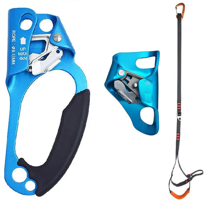 Rock Climbing Hand  Handle Ascender Device and tool.
