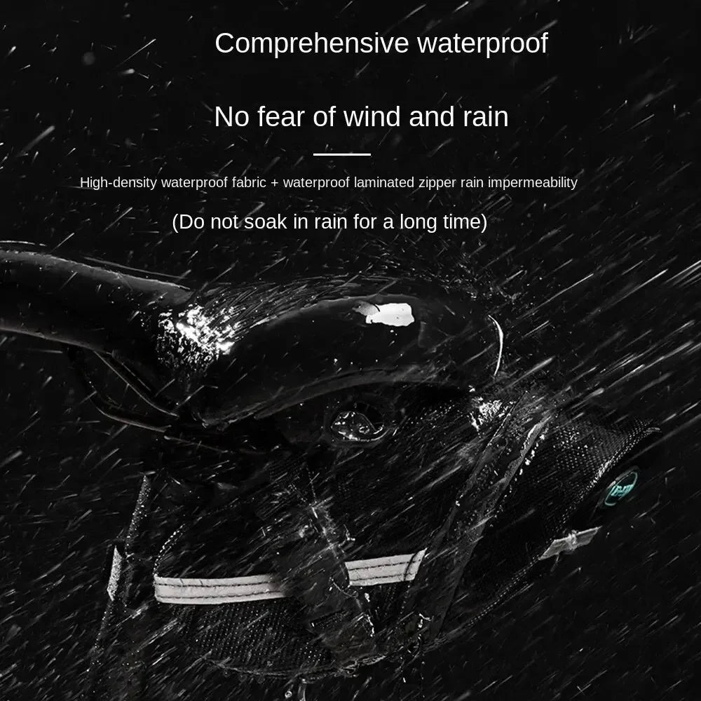 Quick Release  Bicycle Cycling Saddle Seat Tail Storage Bag.