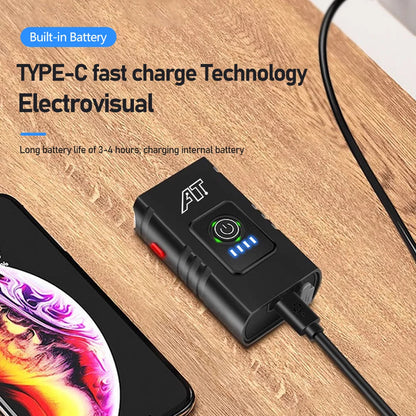 LED Bicycle Front Rechargeable Bicycle Headlight.