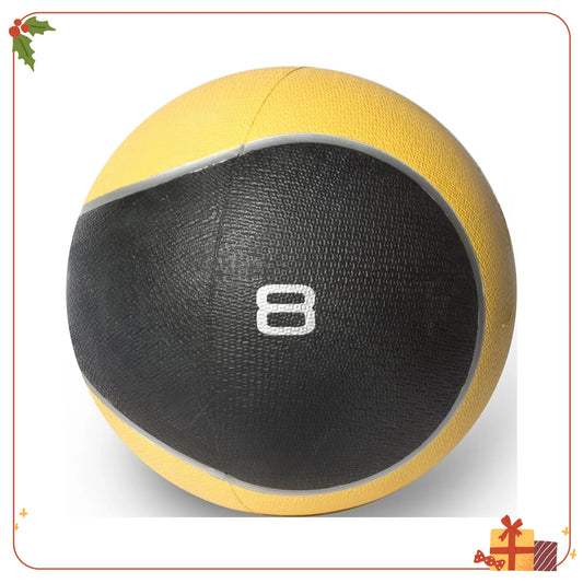 Barbell Rubber Medicine Ball, Weighted Exercise.