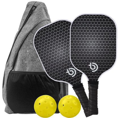 Pickleball Paddles Set-Graphite Glass Fiber USAPA Approved.