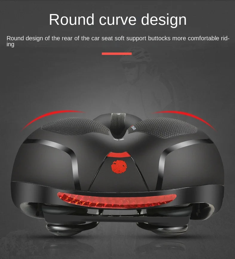 Hollow Breathable Bicycle Saddle Men Women.