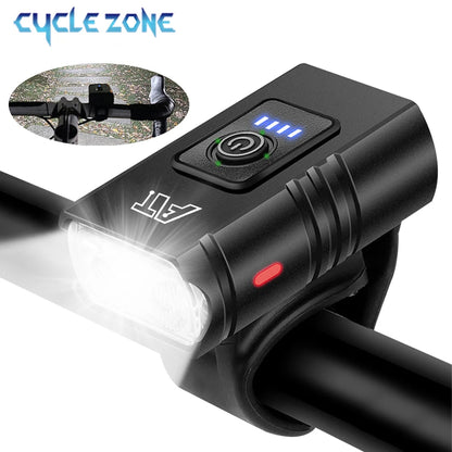 LED Bicycle Front Rechargeable Bicycle Headlight.