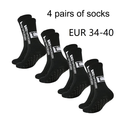 4 pairs of new mid tube socks nonslip.