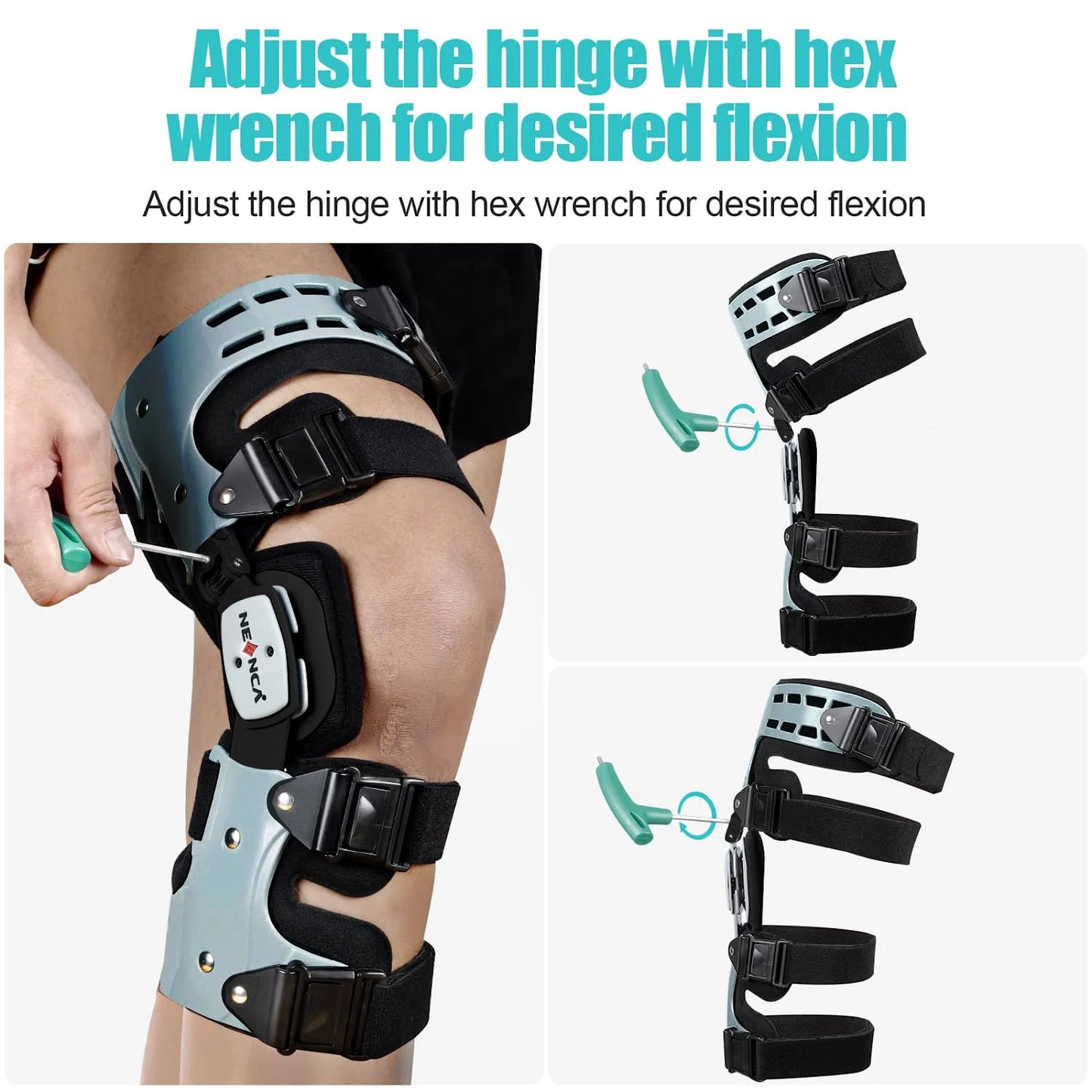 Knee Brace Support for Arthritis Pain.