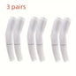 3 Pair of Breathable Sun Protection Sports Sleeves.