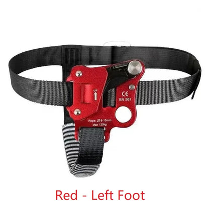 Foot Ascender Climbing Riser With Pedal Belt.