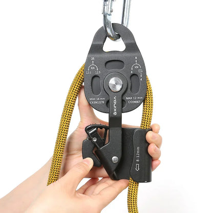 Professional Lift Weight Pulley Device Rescue Survive.