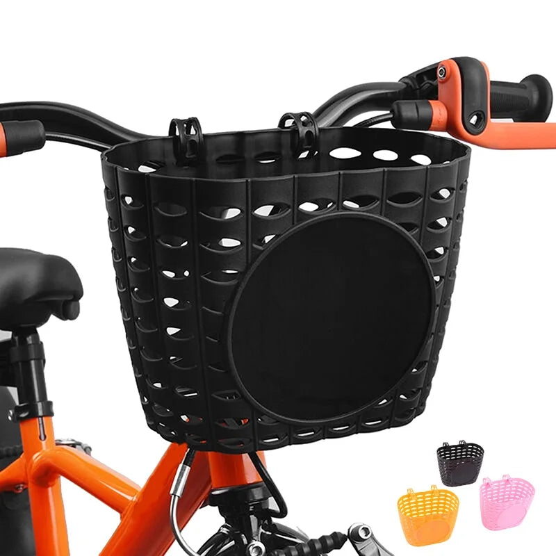 Waterproof Bike Basket Plastic Fastens and Straps.