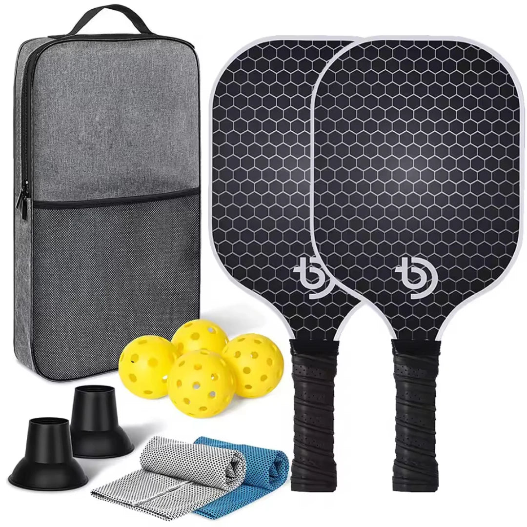 Pickleball Paddles Set-Graphite Glass Fiber USAPA Approved.