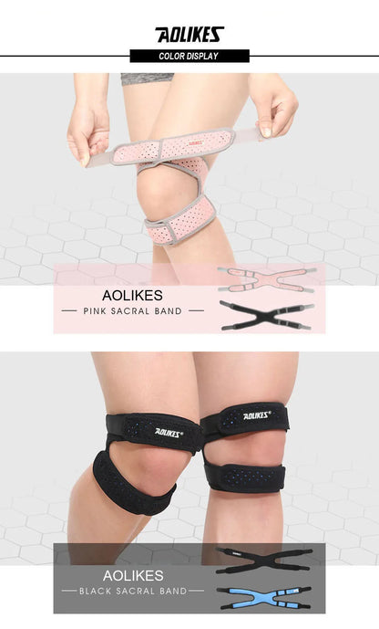 Pressurized Knee Wrap Sleeve Support  Braces Bandage.