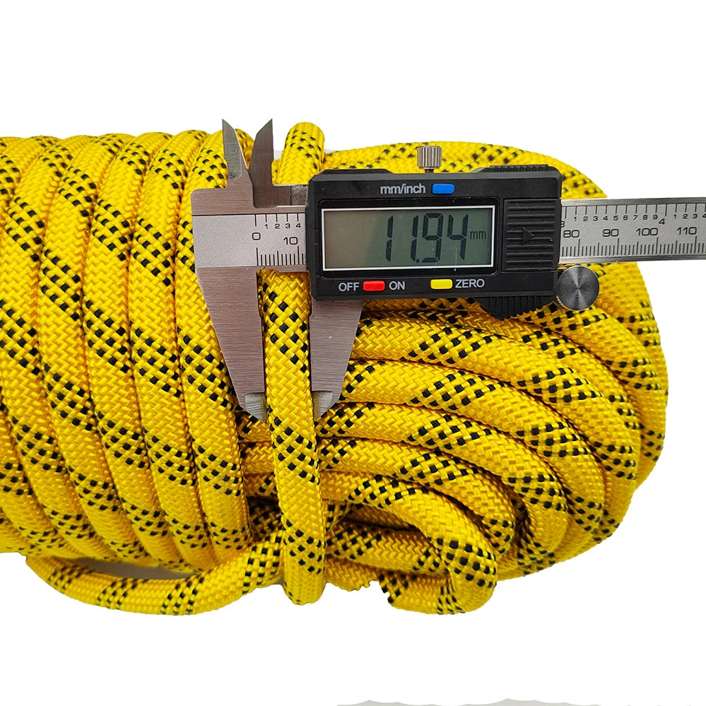12mm 50m Climbing Escape Rescue Static Rope.