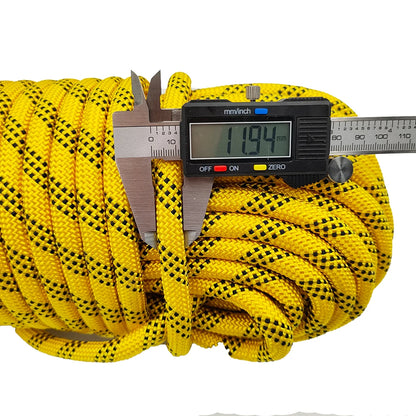12mm 50m Climbing Escape Rescue Static Rope.