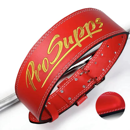 Weight Lifting Leather Belt Body Fitness.