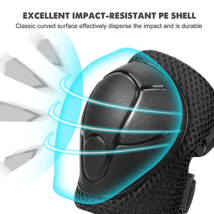 Kids Knee Elbow Pads Protective Gear Age 3-7.