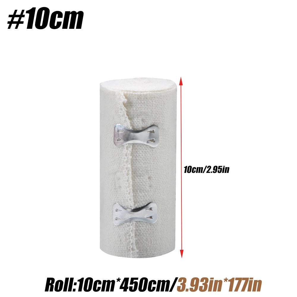 1 Roll Elastic Bandage Wrap, Stretch Compression Bandage.