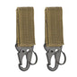 Tactical Hanging Buckle Nylon Webbing Carabiner Belt.
