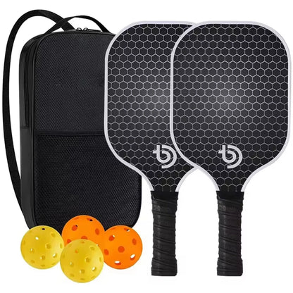 Pickleball Paddles Set-Graphite Glass Fiber USAPA Approved.