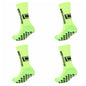4 pairs of new mid tube socks nonslip.