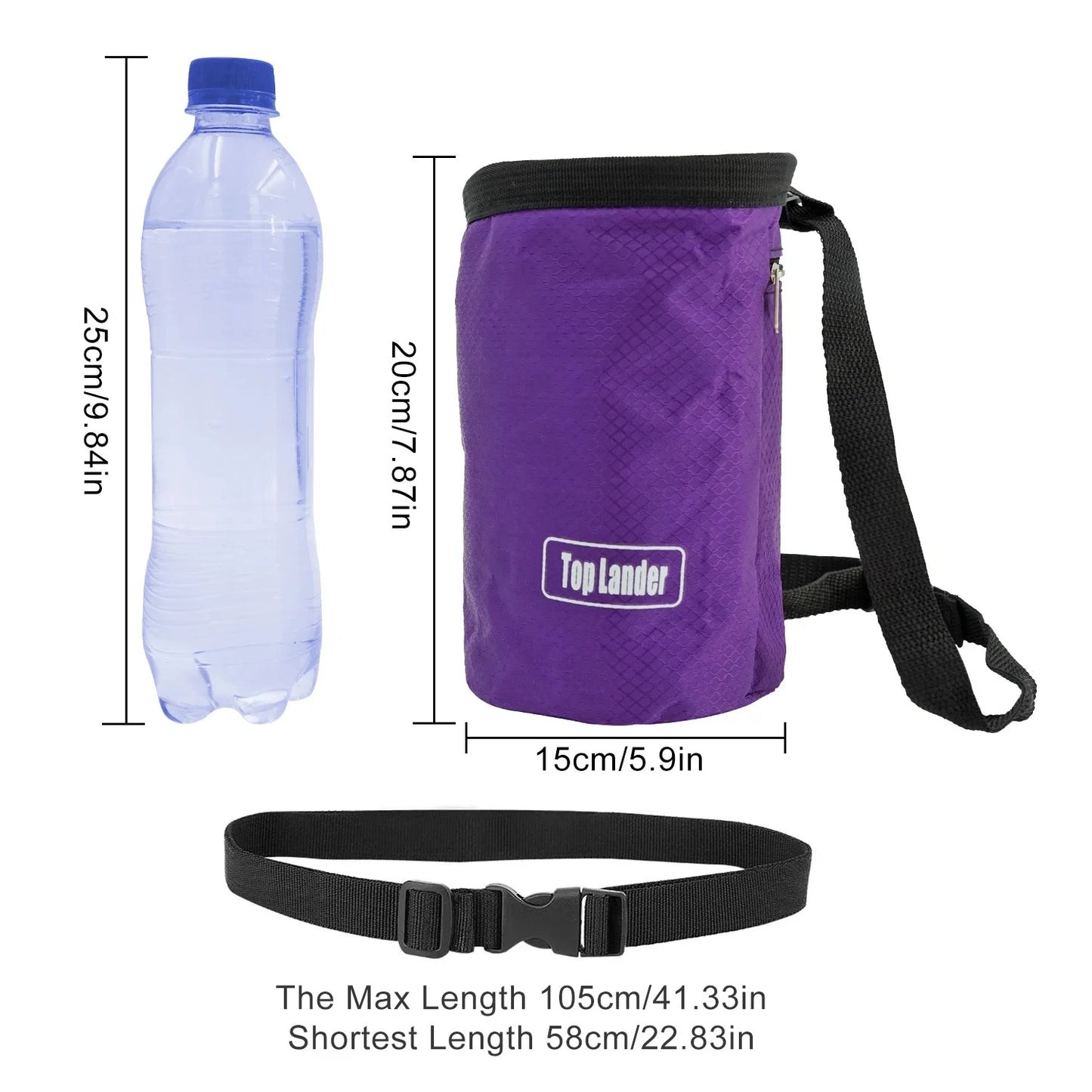 Sack Rock Climbing Magnesia Chalk Bag Waterproof.