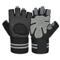 Anti Slip Shock Breathable Half Finger Gloves.