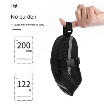 Quick Release  Bicycle Cycling Saddle Seat Tail Storage Bag.