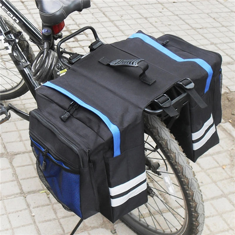 Bicycle Carrier Bag Rear Rack Bike Trunk Bag Luggage.