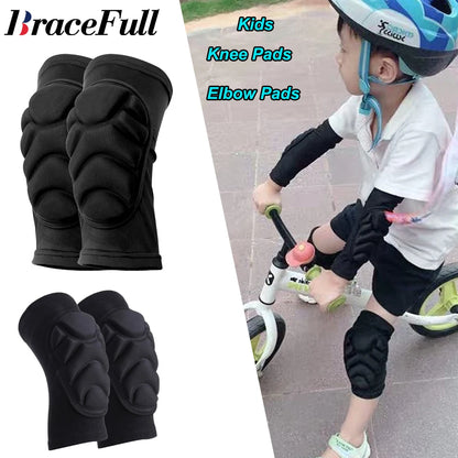 1Pair Kids Knee, Elbow Pads Protective Set.