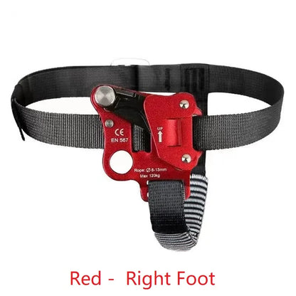 Foot Ascender Climbing Riser With Pedal Belt.